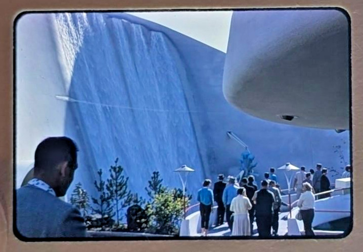Vintage 1962 Seattle Worlds Fair 35mm Slide, Business Man, Excellent