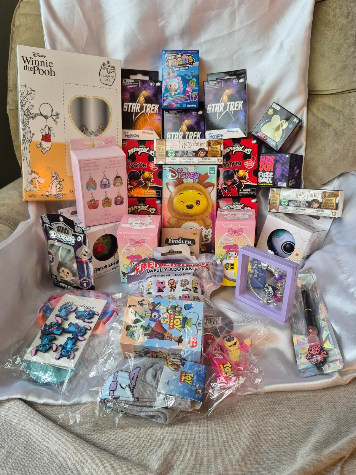 NEW unopened Bundle Of Collectables Loungefly, Disney, Funko and Various all in NEW unopened Bundle Of Collectables Loungefly, Disney, Funko and Various all in