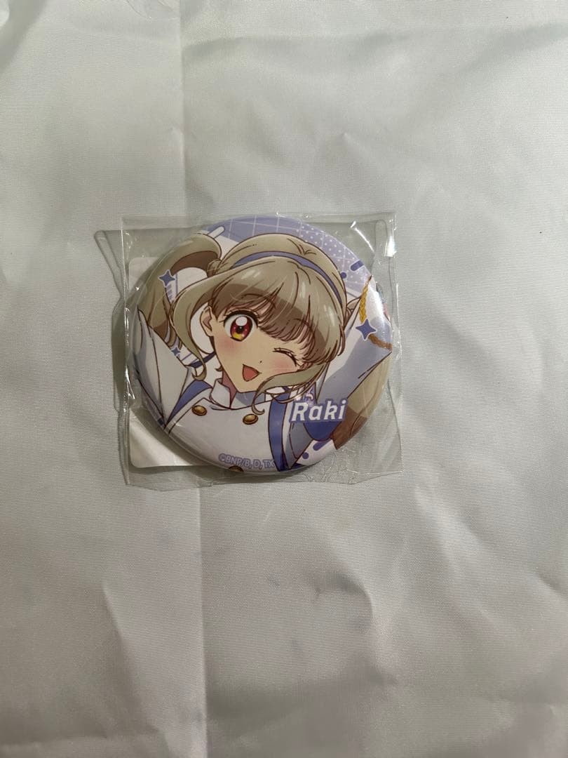 Aikatsu DMM Scratch Lottery Himeishi Raki Can Badge