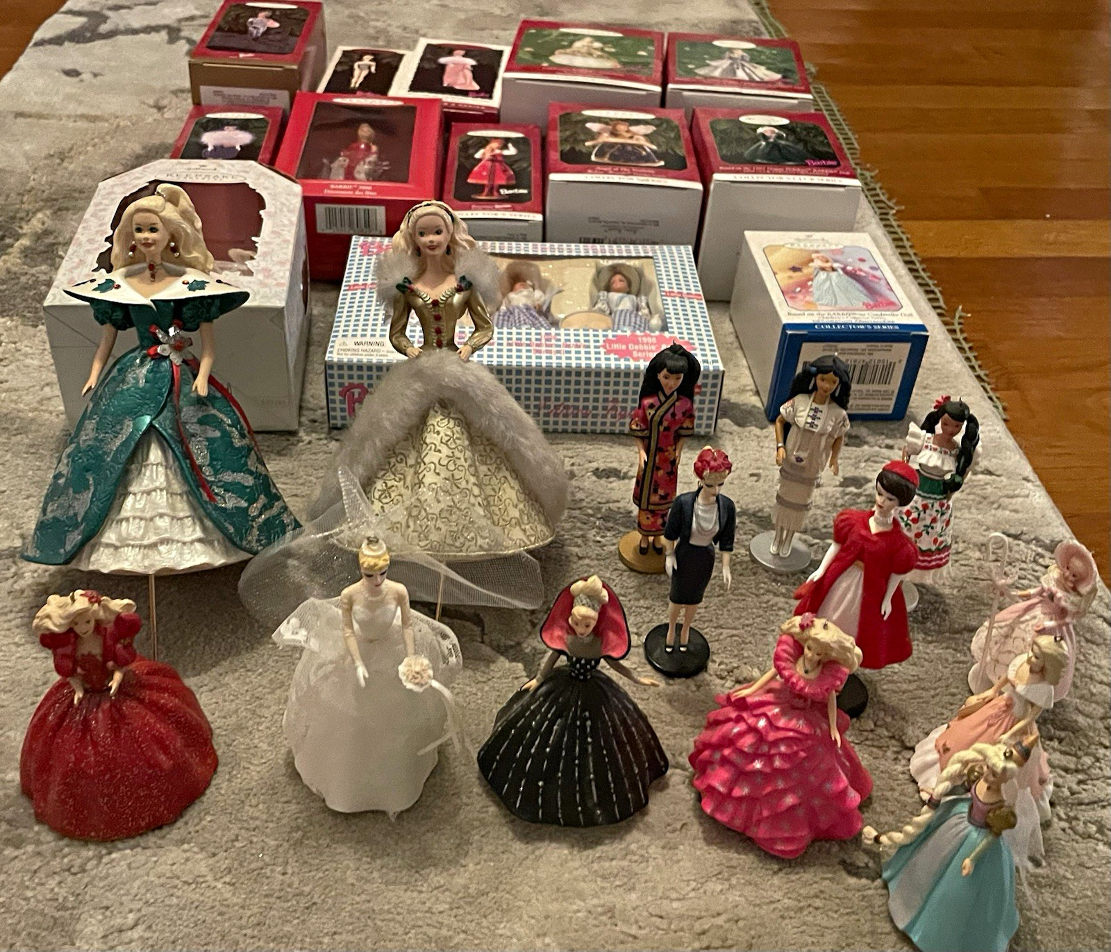 Hallmark Keepsake Barbie Christmas Ornament Lot of 27 Boxed And unboxed Hallmark Keepsake Barbie Christmas Ornament Lot of 27 Boxed And unboxed
