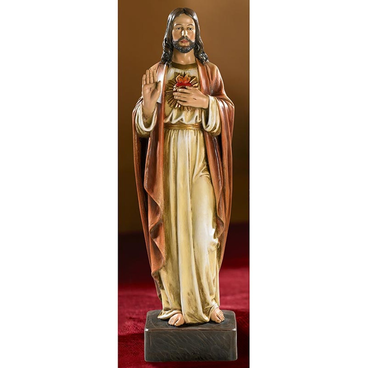 Sacred Heart of Jesus Statue, 22.5\'\' High Indoor (USUALLY SHIP IN 2 DAYS)