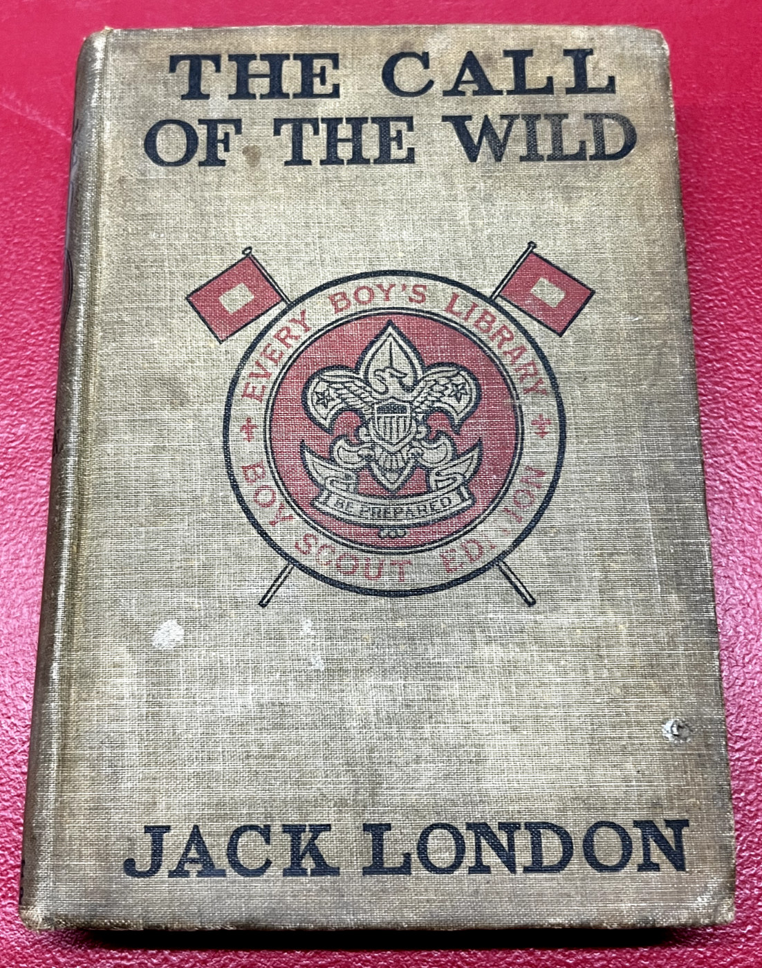 Vintage 1914 The Call of the Wild by Jack London Every Boy\'s Library Edition