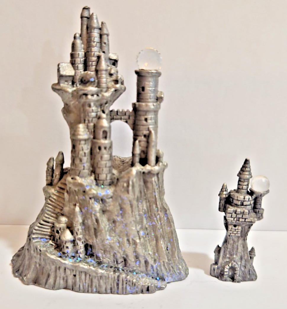 2 Spoontiques Pewter Fantasy Figurine Collectible CM 991 & M987