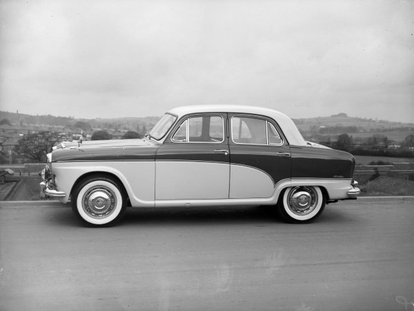 Austin A105 Motor Show 1956 Car Old Photo 3