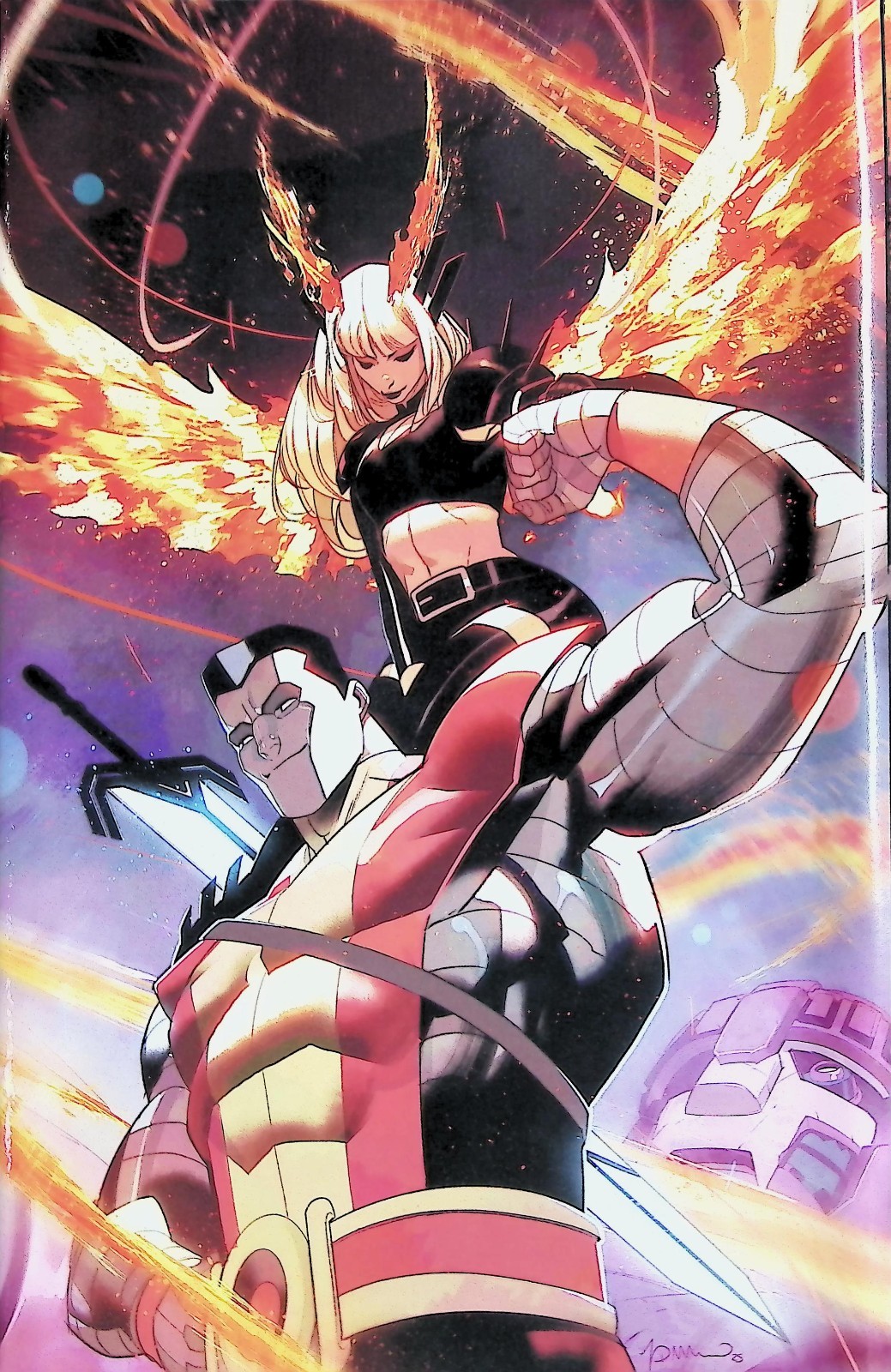 Magik and Colossus #1 (2nd Print) 1:25 Virgin Simone Di Meo Marvel Comics