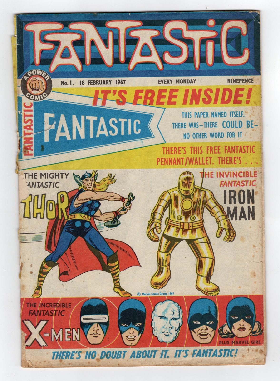 1962 MARVEL JOURNEY INTO MYSTERY #83 X-MEN #1 TALES OF SUSPENSE #39 KEY RARE UK