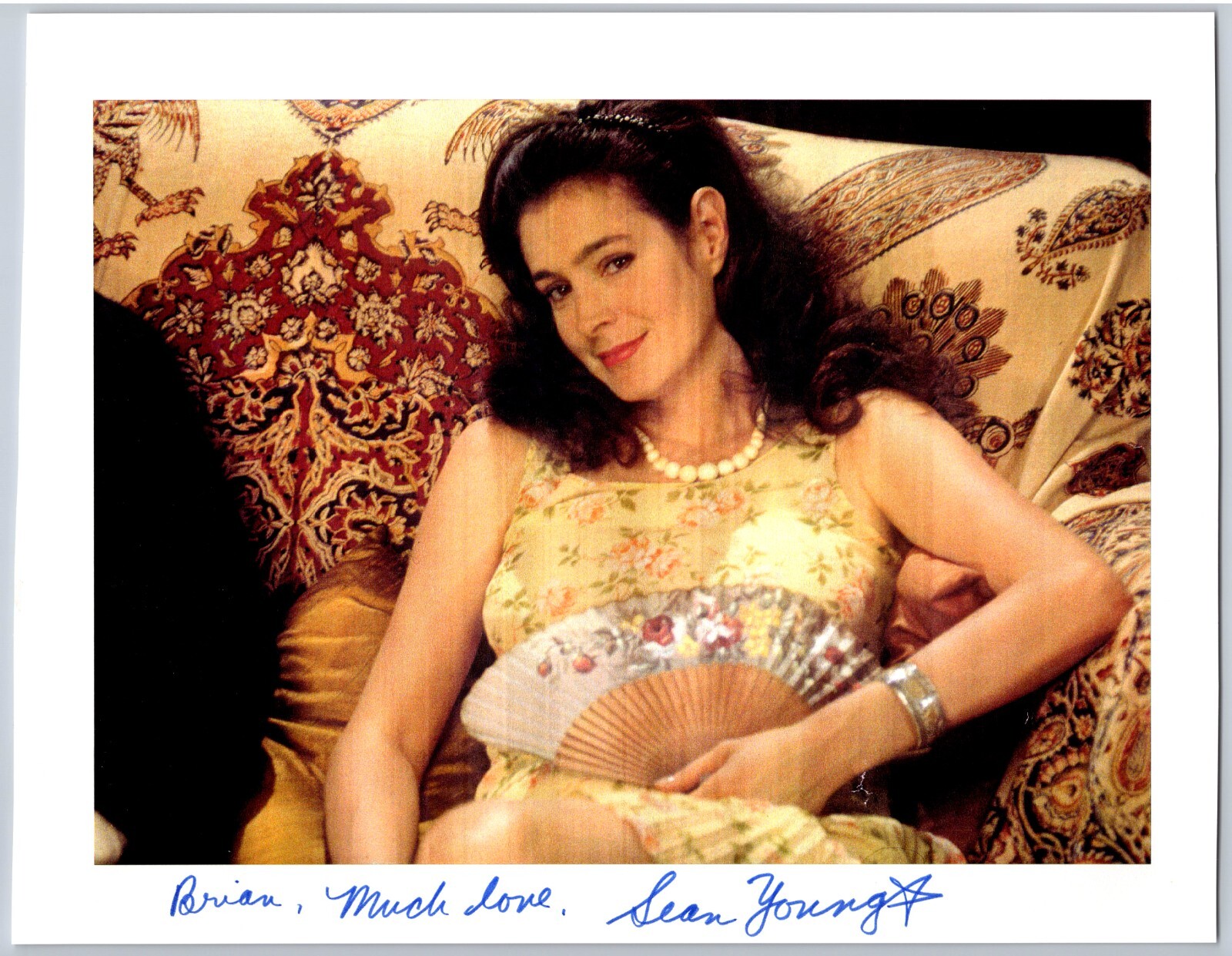 Sean Young Hand Signed 8 x 10 Inch Photo - Personalized