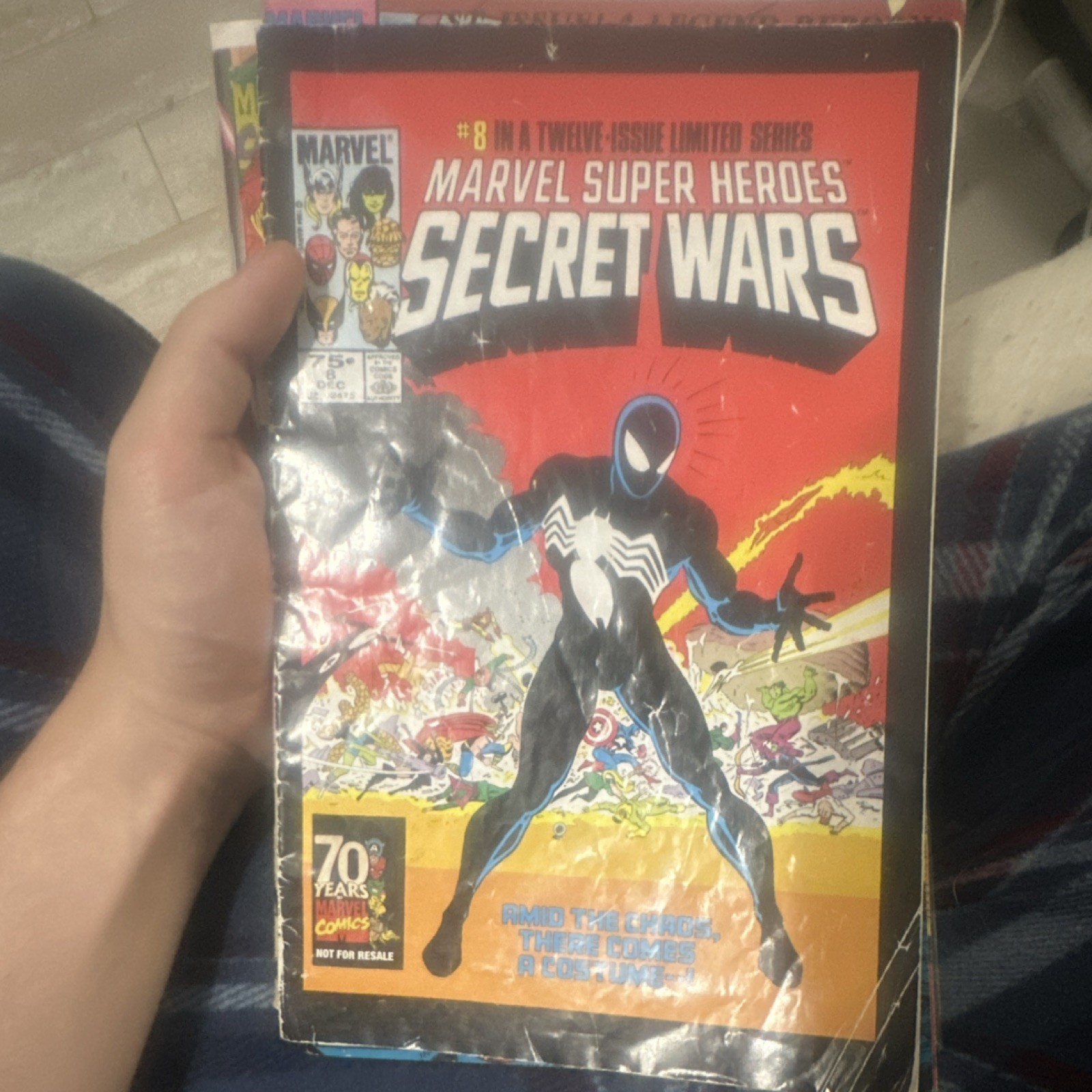 Marvel Comics Marvel Super Heroes Secret Wars #8 Spider-Man Jim Shooter Zeck