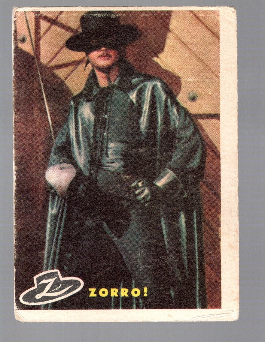 Zorro 1958 Topps #1