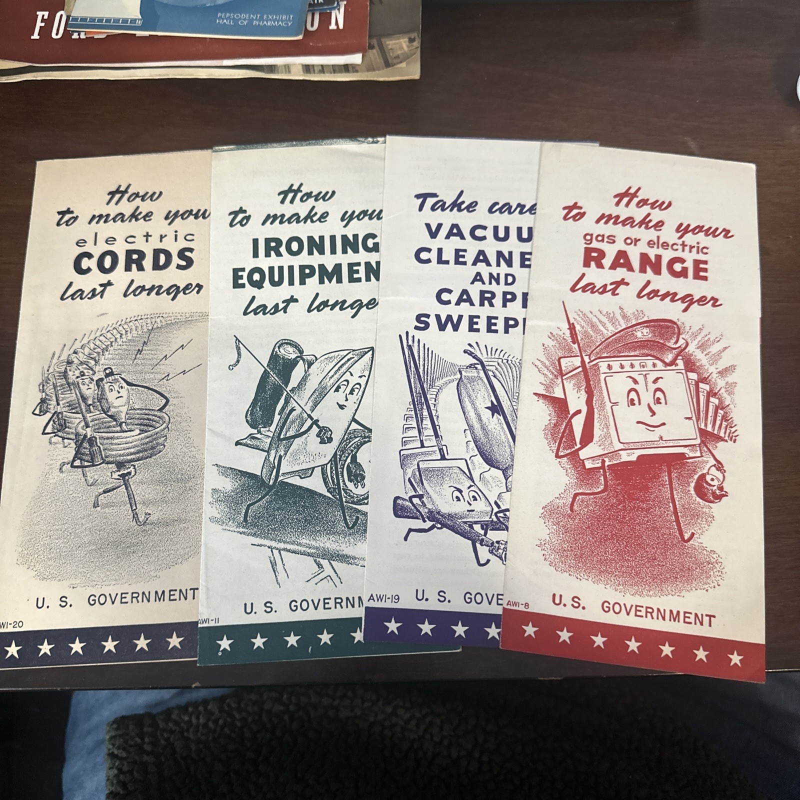 1942-43 WWII Government Pamphlets - Bureau of Human Nutrition And Home Economics