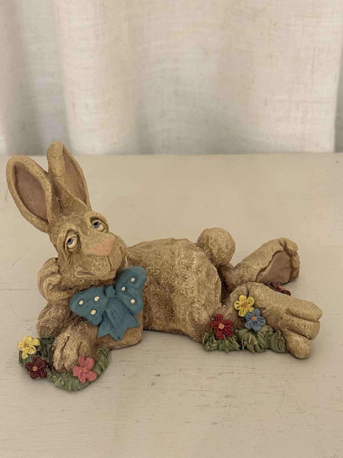 VTG 1999 Frumps Rudy The Bunny Figurine Doug Harris D&D Studios Mansfield TX