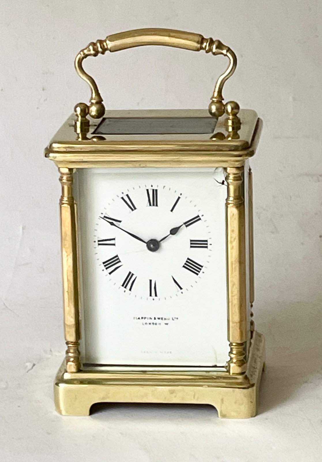Superb Early Mappin & Webb French Carriage Clock,Working NN