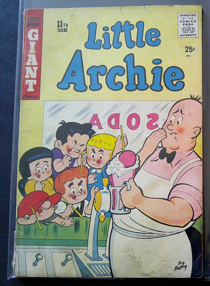 Little Archie Giant # 11 July 1959 Archie Comics - Silver Age Bob Bolling Art