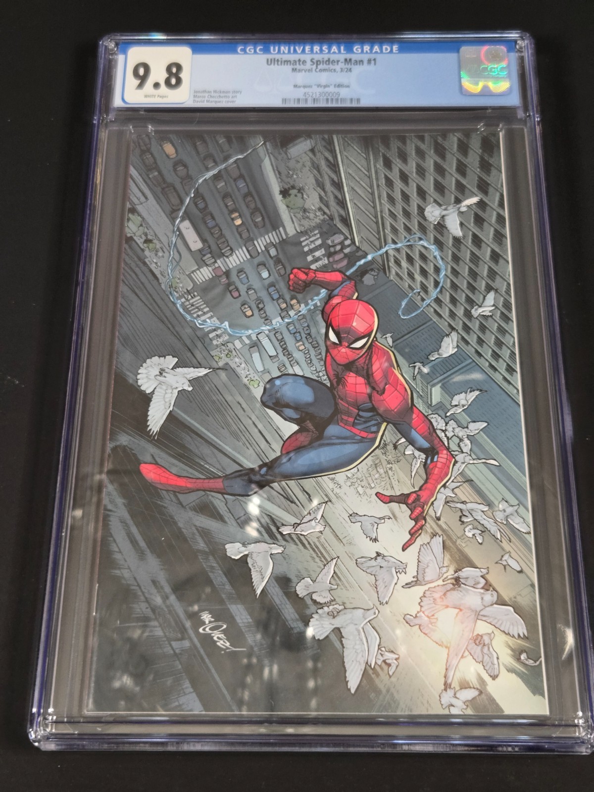 Ultimate Spider-Man (2024) #1, CGC 9.8 NM, 1:100 Marquez \ Ultimate Spider-Man (2024) #1, CGC 9.8 NM, 1:100 Marquez \