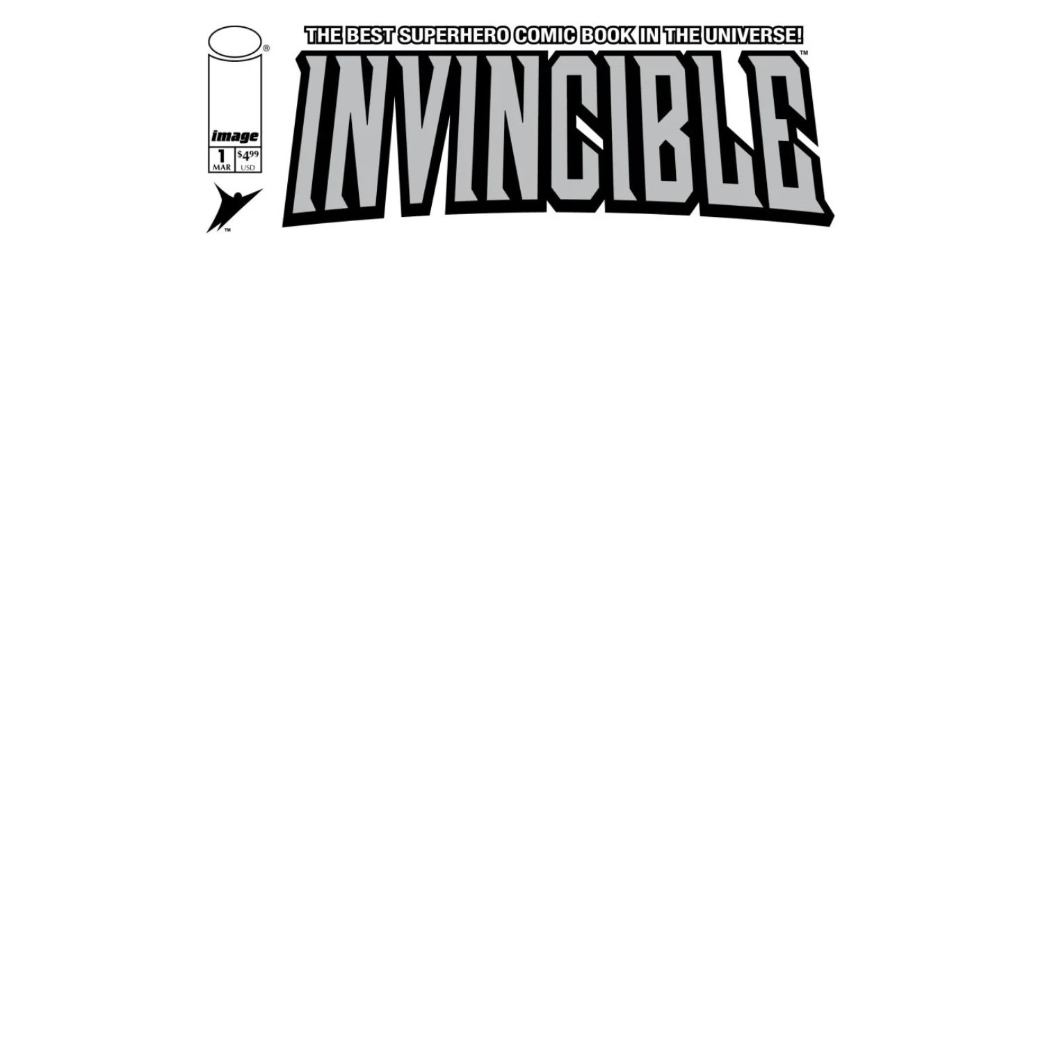 Invincible Foil Edition: #1 [Blank Sketch Reprint CVR D] 2026