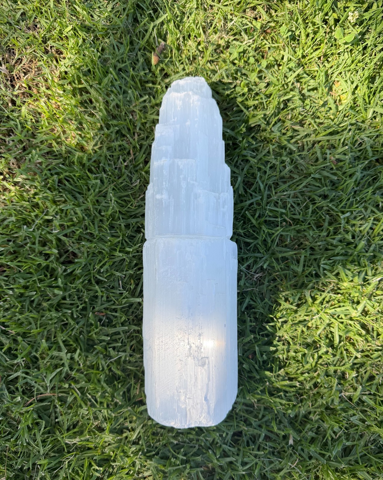 Natural Selenite Crystal Lamp 8\