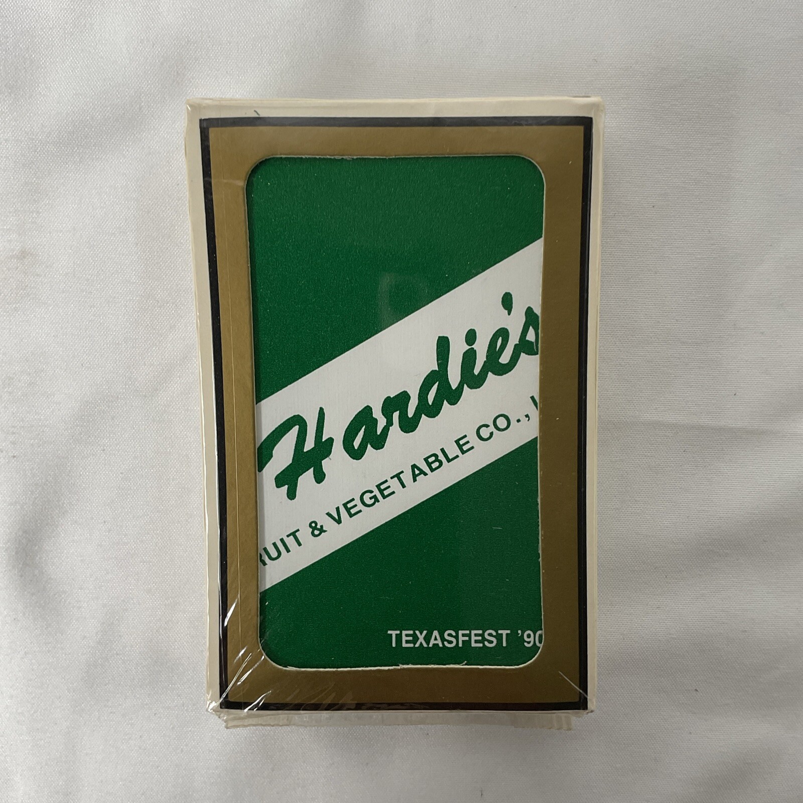 VINTAGE HARDIE’S Fruit And Vegetable GEMACO Texasfest Playing Cards NEW