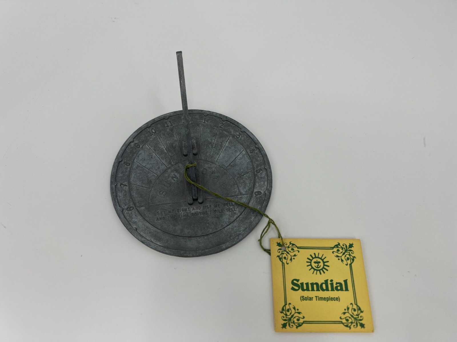Vtg Penncraft Sundial 