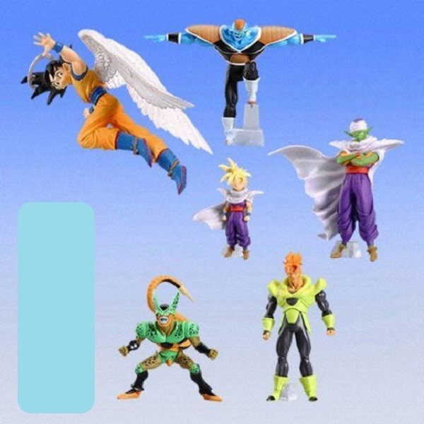 HG5 Dragon Ball figures 6 figurines set Cell C-16 Gohan etc mint 2004 Bandai