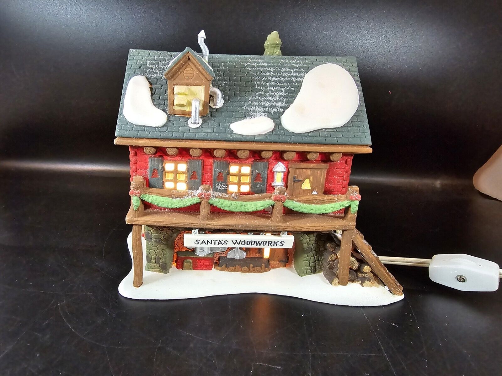 Department 56 Santas Woodworks North Pole Heritage Village Dept Christmas Shop