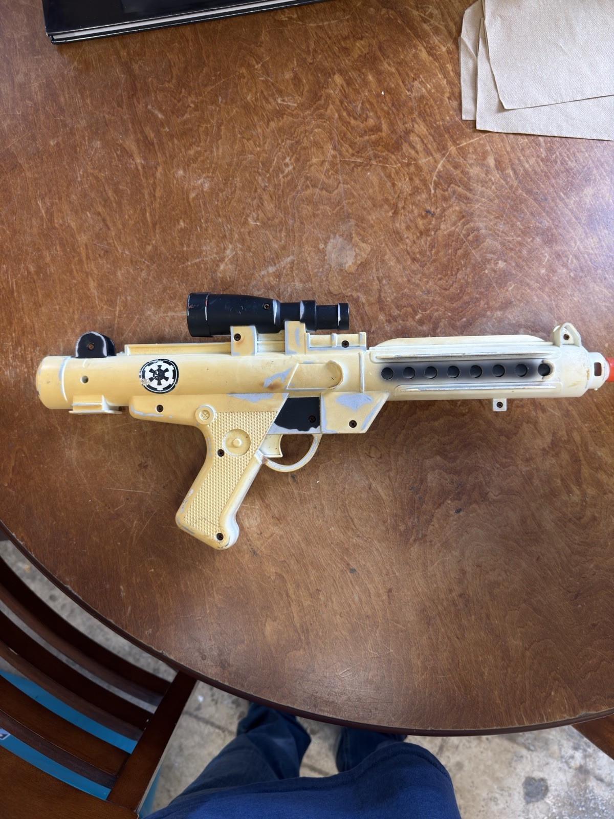 Vtg 1996 Star Wars Stormtrooper Blaster Kenner Hasbro - WORKING Lights & Sound
