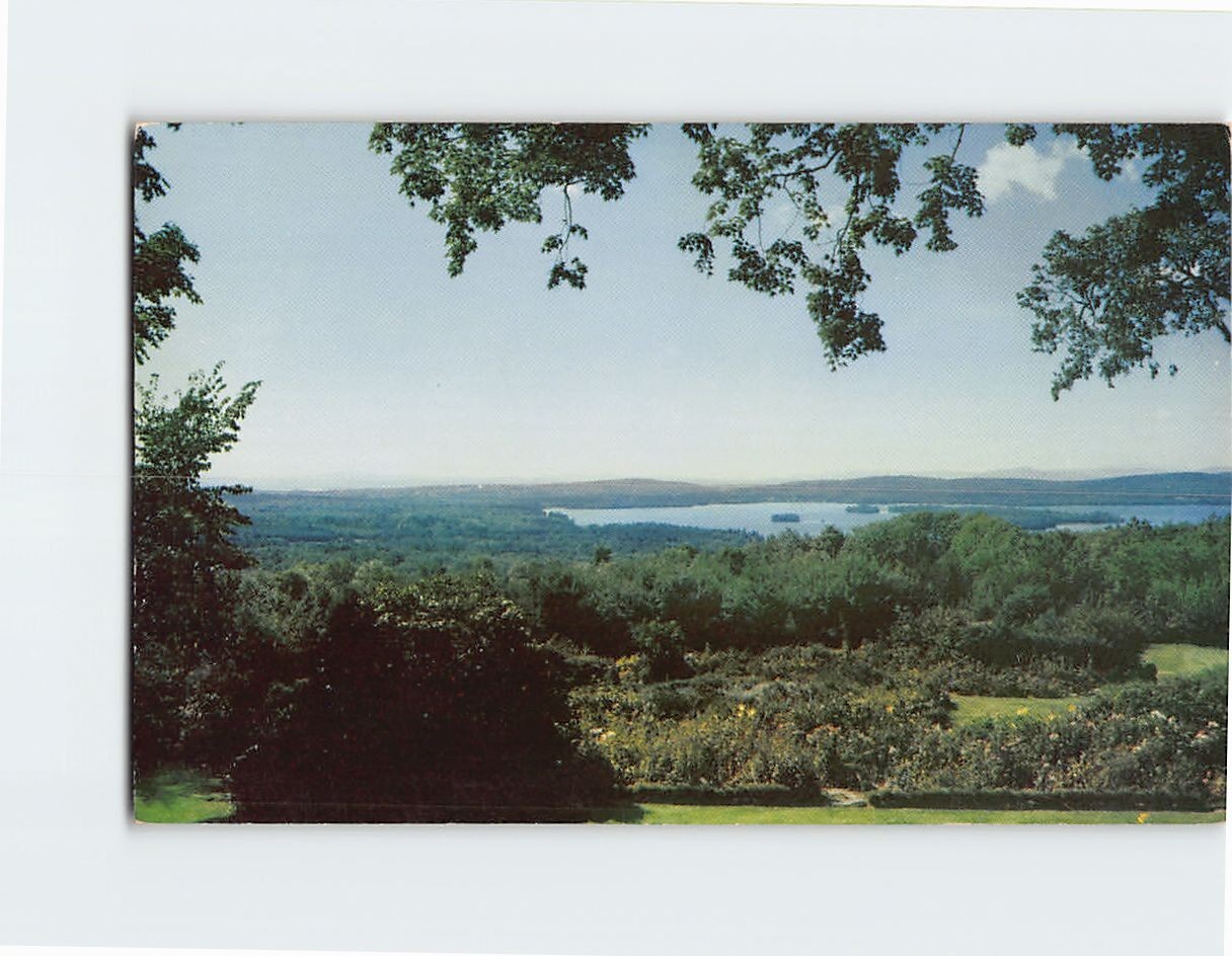 Postcard Lake Wentworth Wolfeboro NH USA