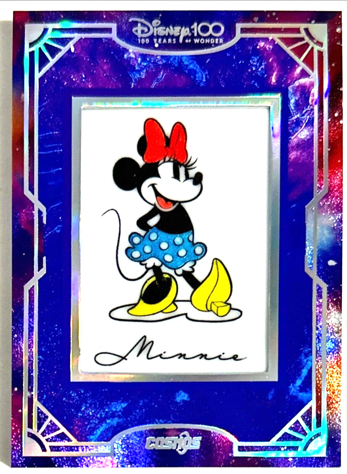2023 Kakawow Cosmos Disney 100 Minnie Mouse #'d 97/100 Carved Porcelain 1:625