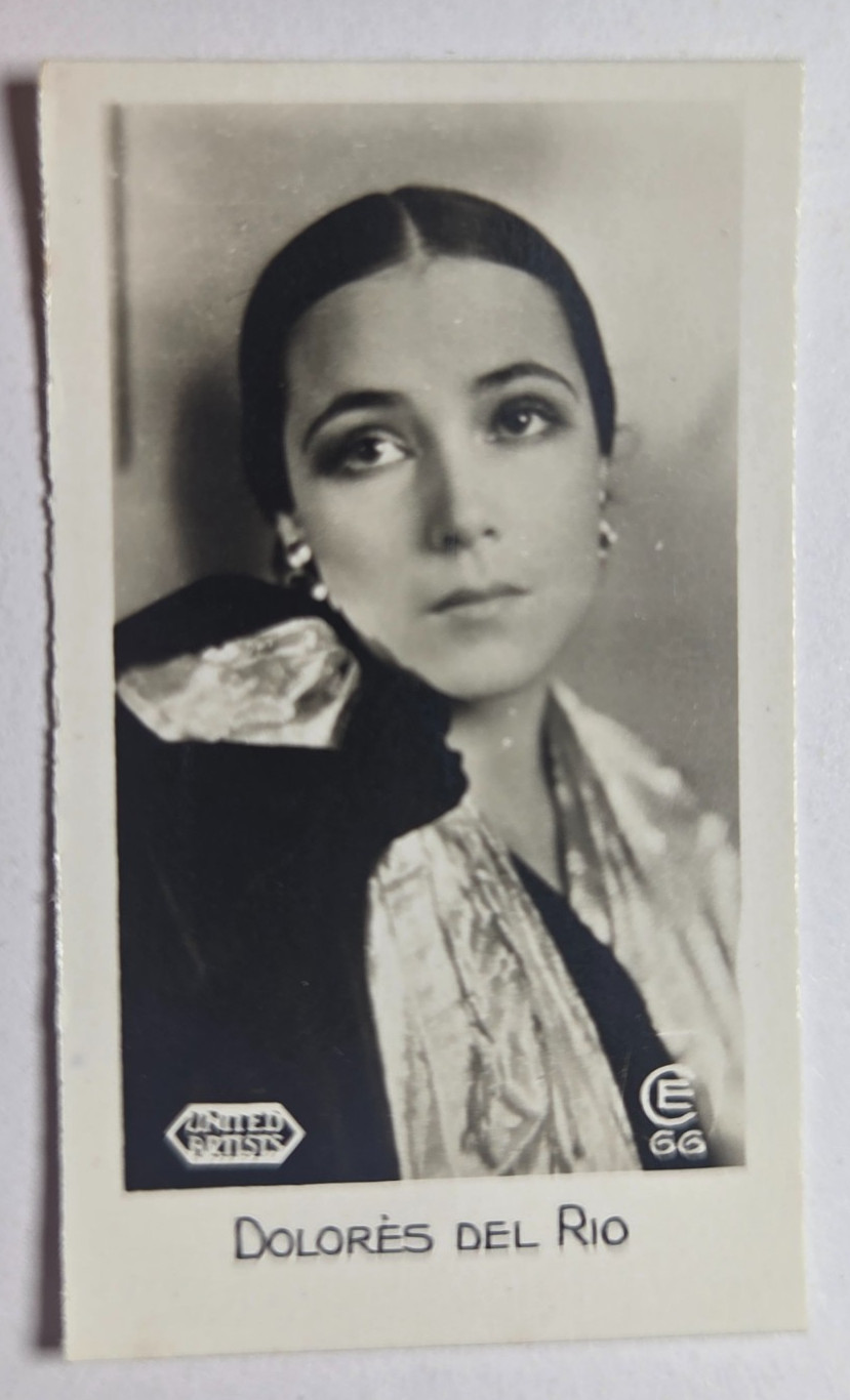 1932 Bridgewater Film Stars Series 1 #66 Dolores Del Rio (A)