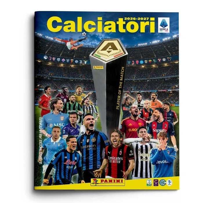 PANINI FOOTBALLERS 2026-27 BLANK ALBUM + COMPLETE STICKER SET NOVELTY PRE ORDER