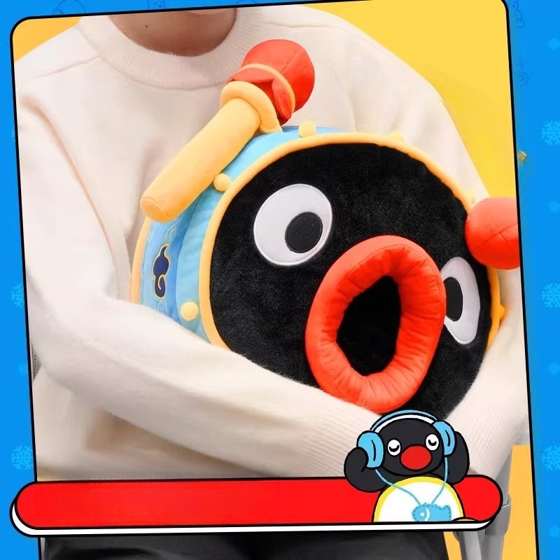 KKV Pingu Cartoon Penguin Plush Doll Sleeping Pillow Cushion Gift