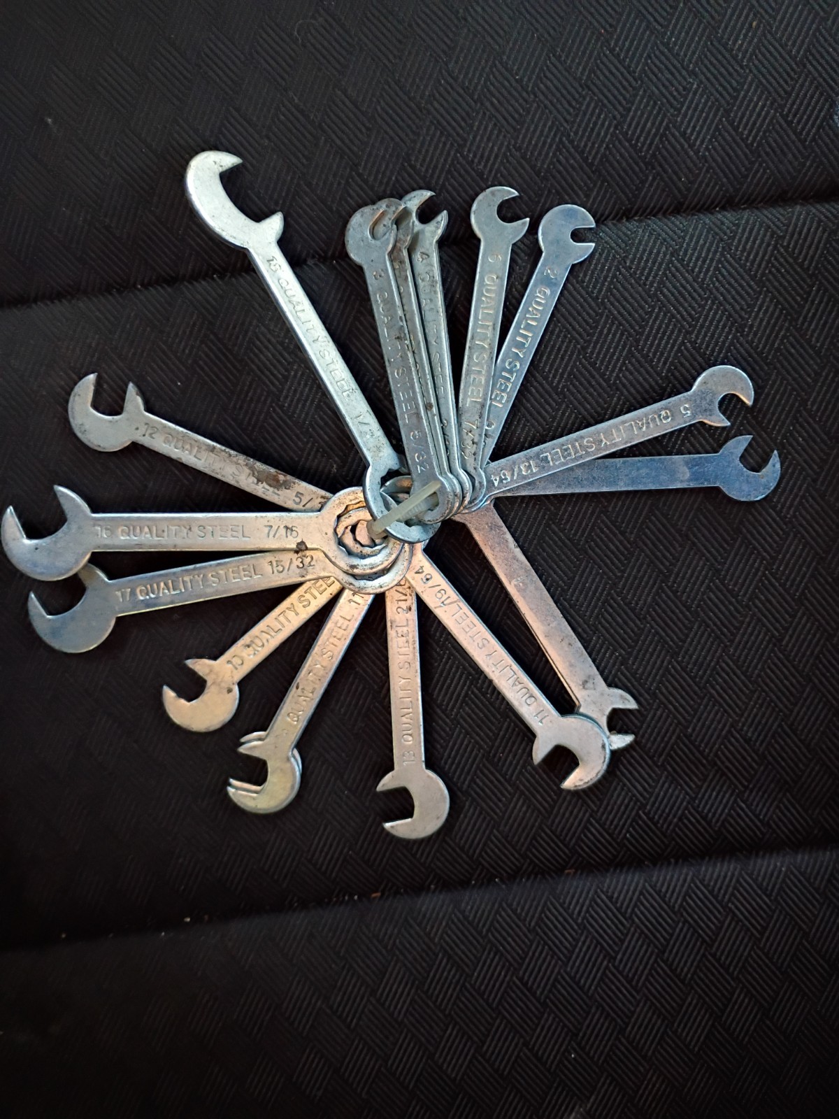Vintage 18 Piece Ingnition Wrench Set Quality Steel