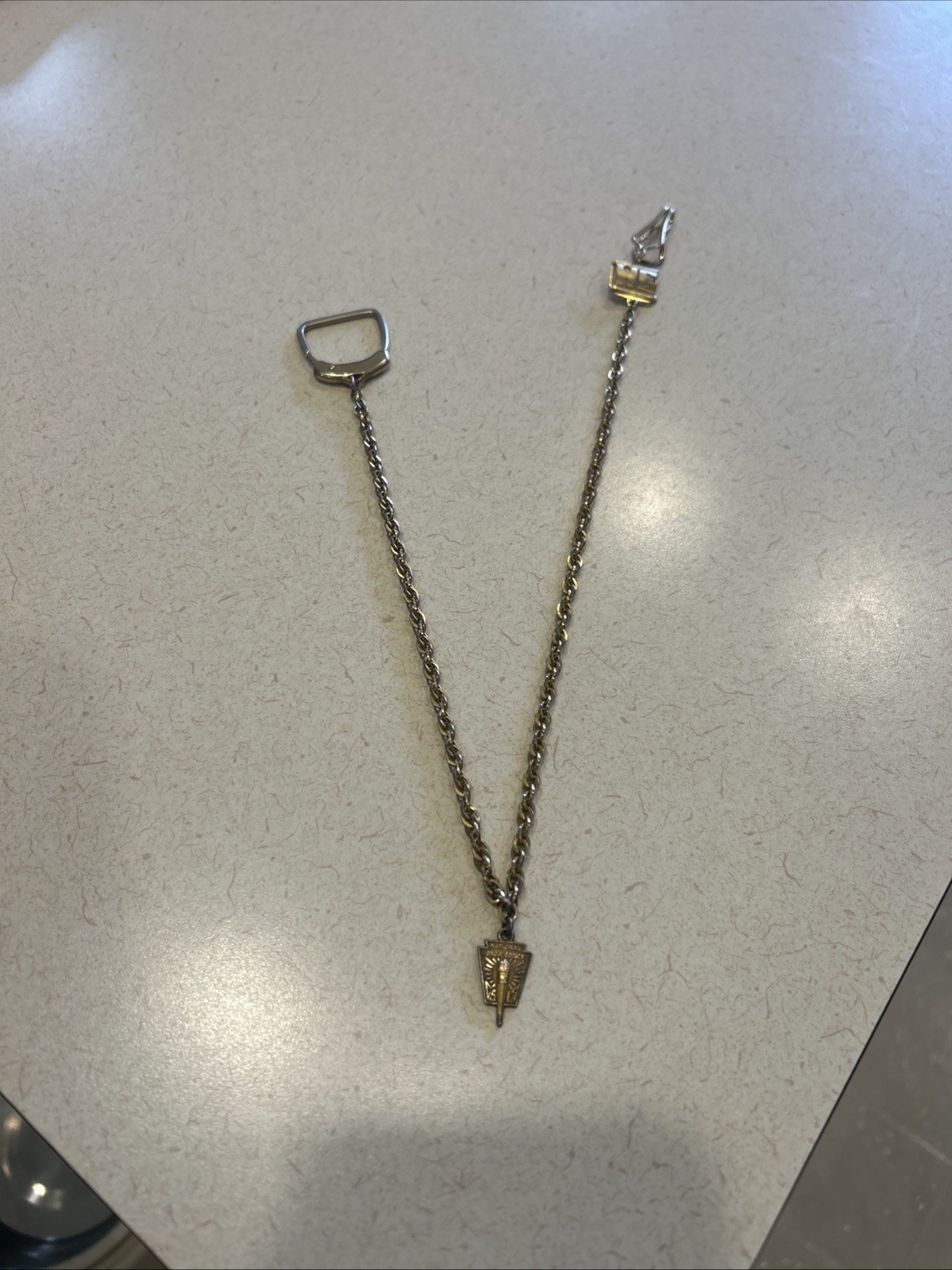 RARE VTG (1950-60’s) National Honor Society Medal On Chain w Custom Initials RARE VTG (1950-60’s) National Honor Society Medal On Chain w Custom Initials