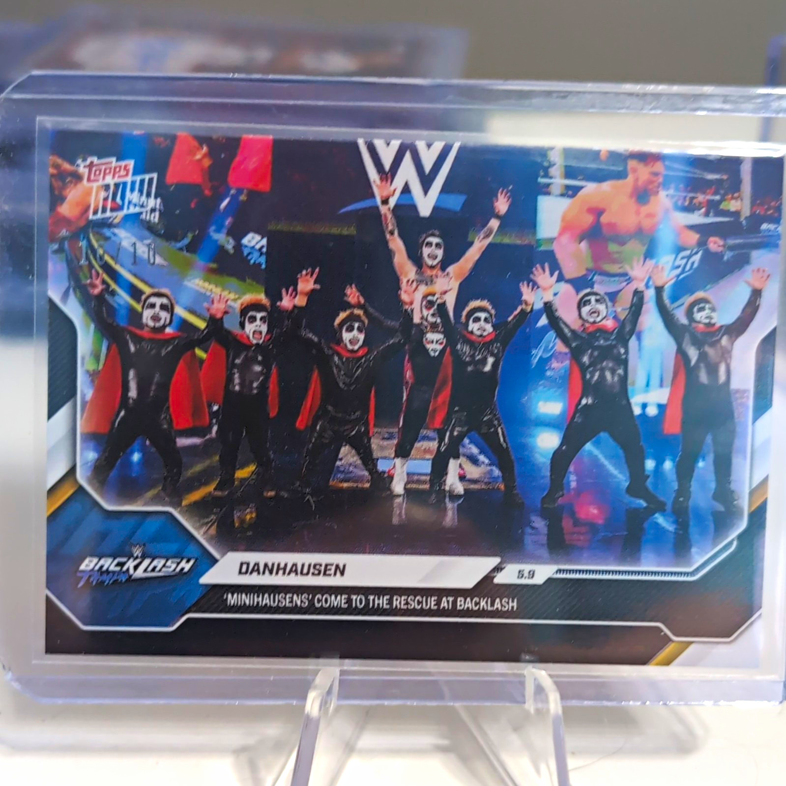 Topps Now WWE Backlash Throwbacks Danhausen #57 Bookend /10