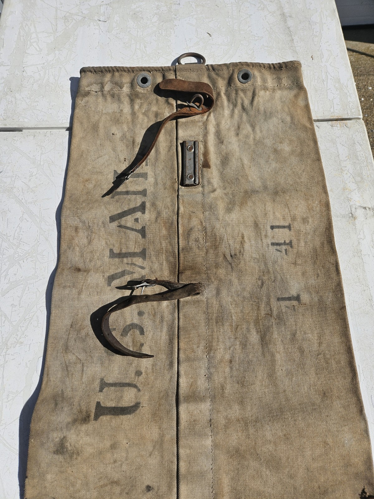 U.S. Mail Railway Mail Service Catcher Pouch Railroad Train