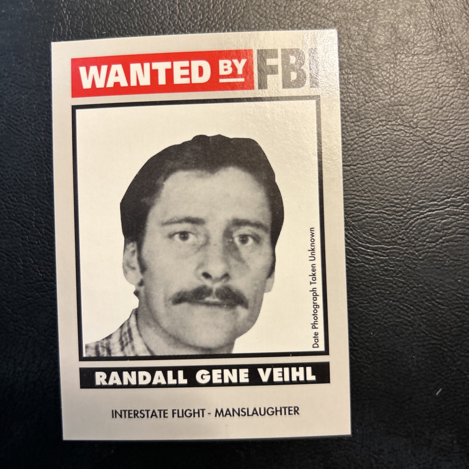 Jb2 1993 wanted By The Fbi #69 Randall, Gene, VeiHL