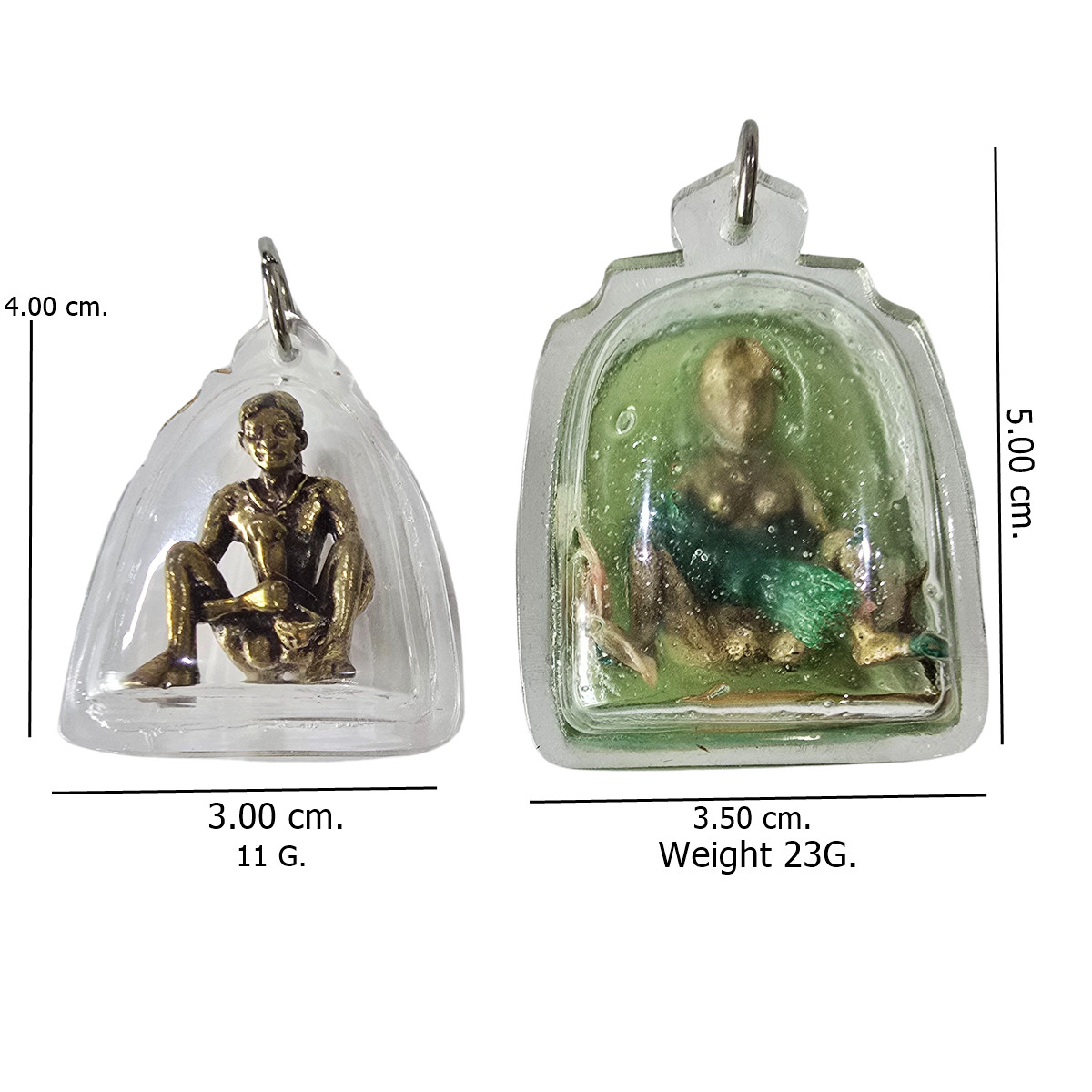 Twin-Charm Bundle	You get both “Ee Por Chai” (4.5 × 3 × 2 cm, 11 g) and “Ee Por