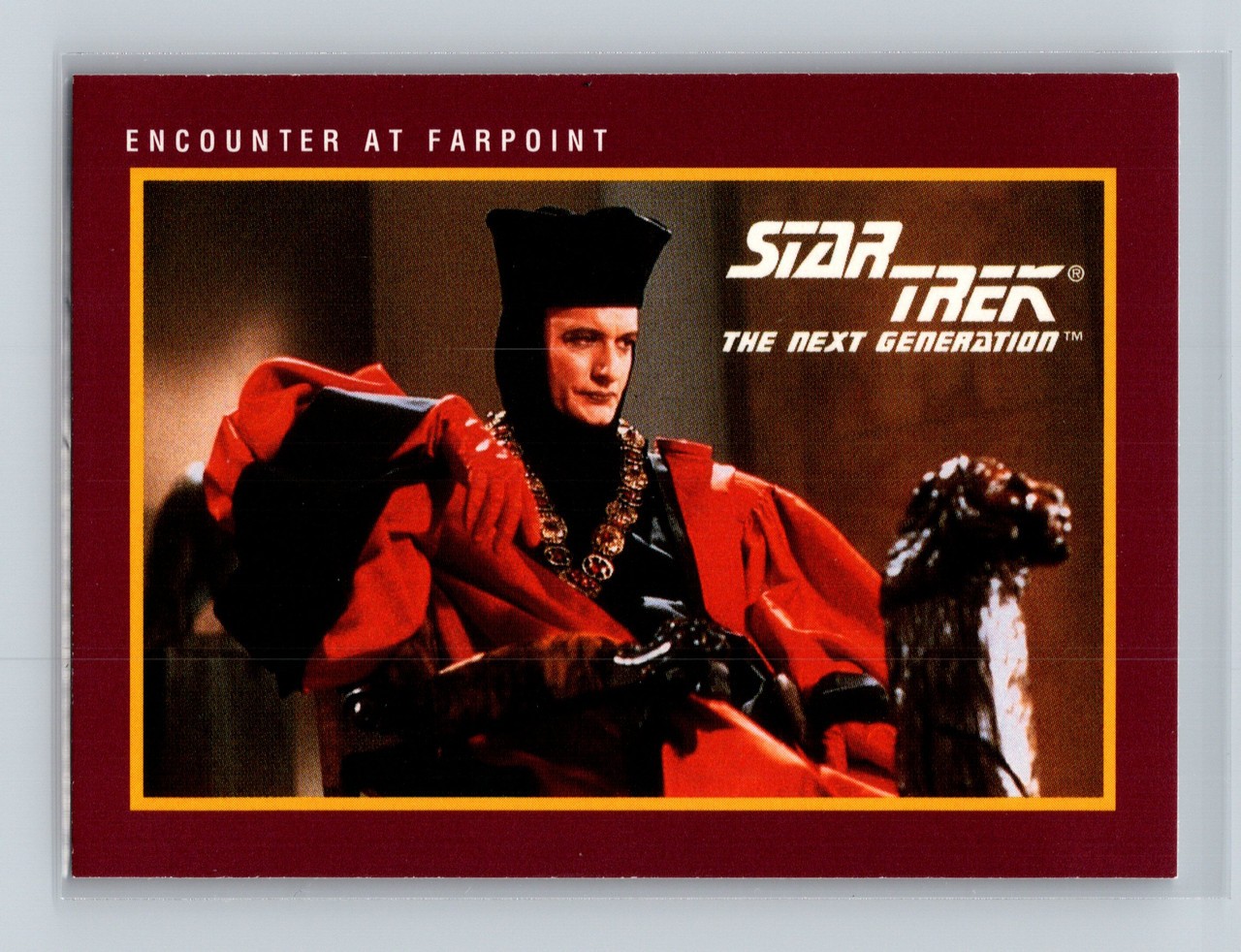 #12 Encounter at Farpoint 1991 Impel Star Trek 25th Anniversary