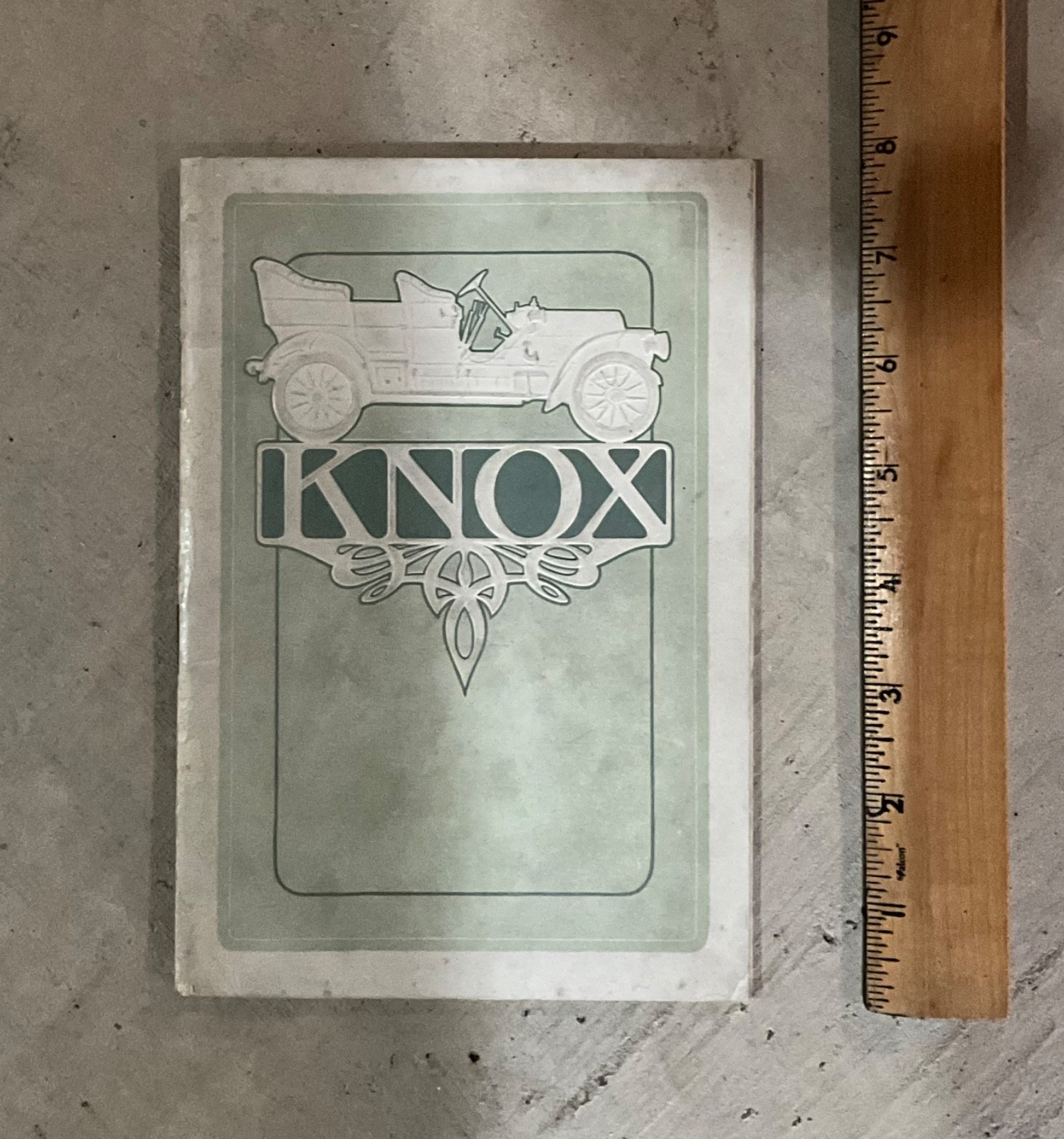 1907 Knox Automobile Co. | Sales Brochure | Waterless Gasolene Cars | Original