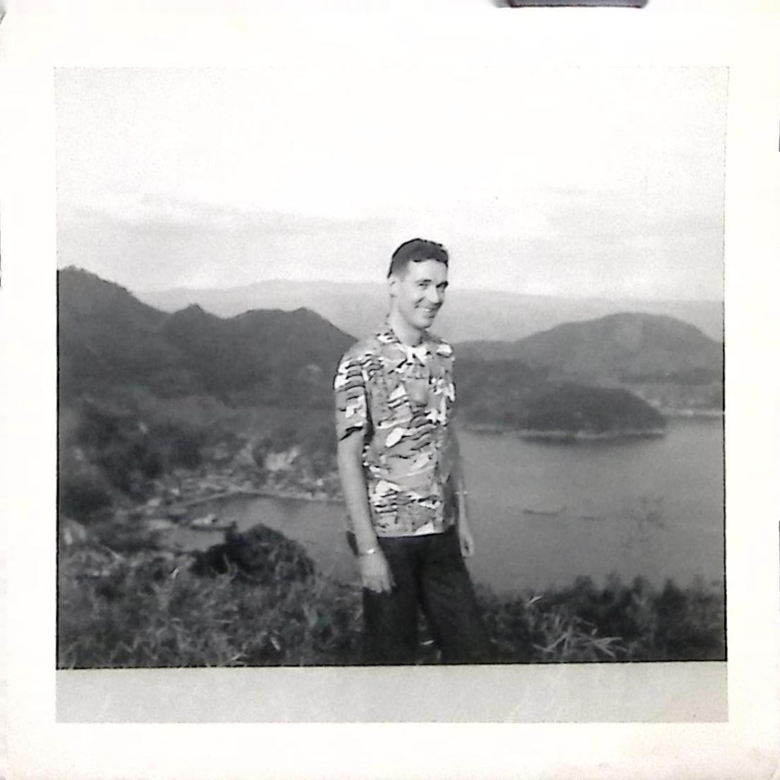 Vintage 1953 Snapshot Photo Numazu Japan Scenic Portrait Suruga Bay April 1953 Vintage 1953 Snapshot Photo Numazu Japan Scenic Portrait Suruga Bay April 1953