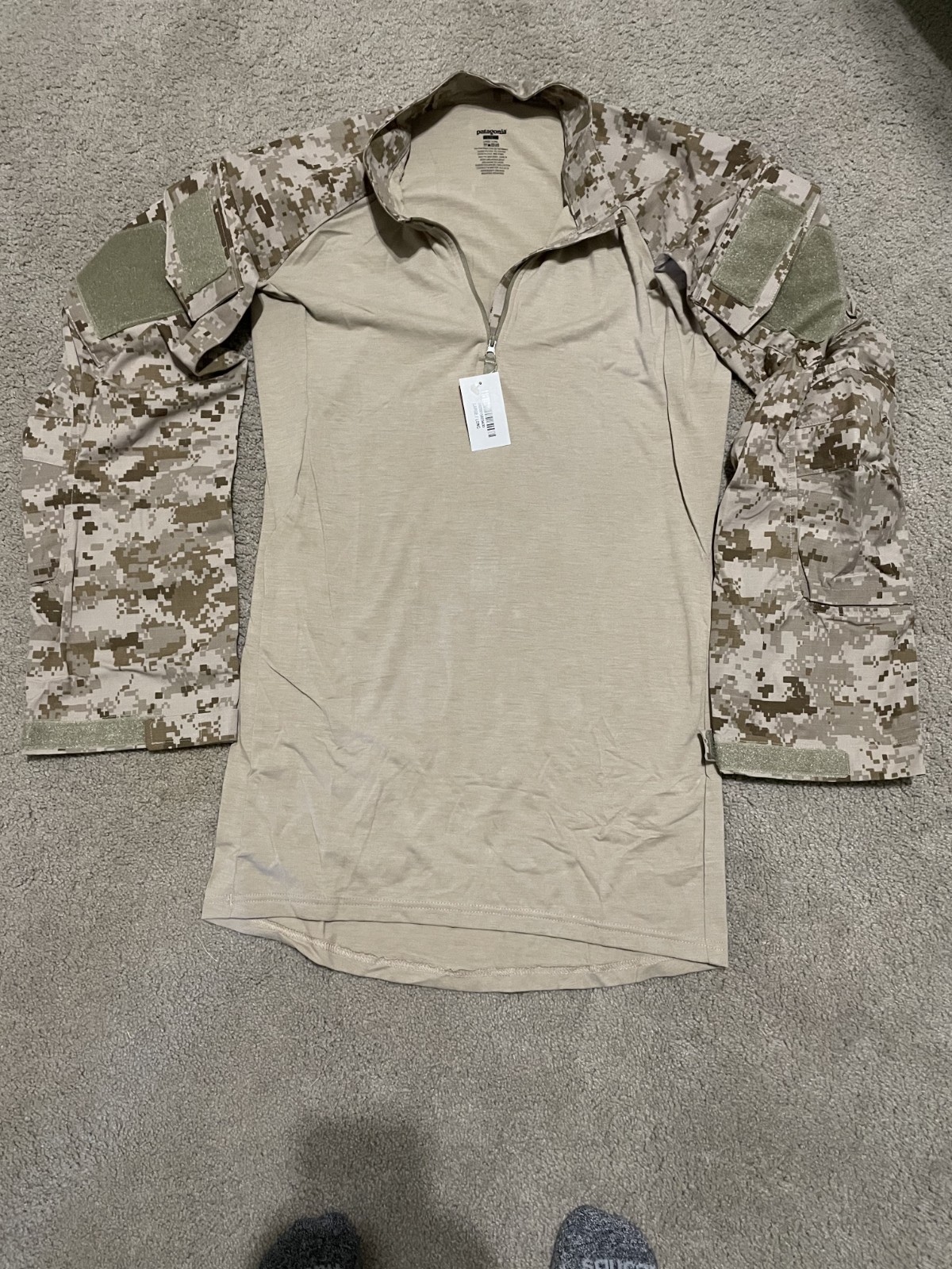 Patagonia Combat Shirt AOR1 Level 9 Large Long