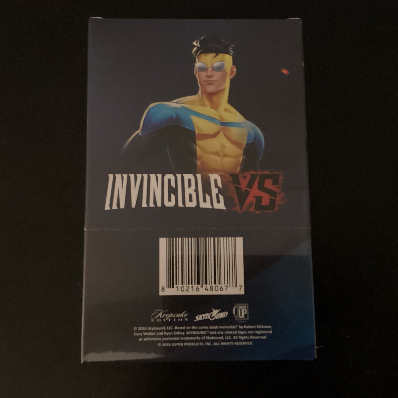 2026 Invincible VS Keepsake Premiere Collector’s Box 8 packs plus 2 loose packs 2026 Invincible VS Keepsake Premiere Collector’s Box 8 packs plus 2 loose packs