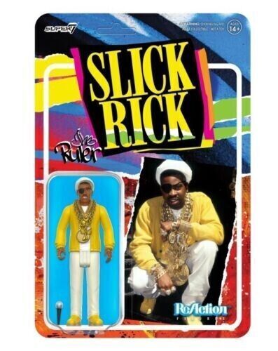 Slick Rick The Ruler Super7 Reaction Action Figure