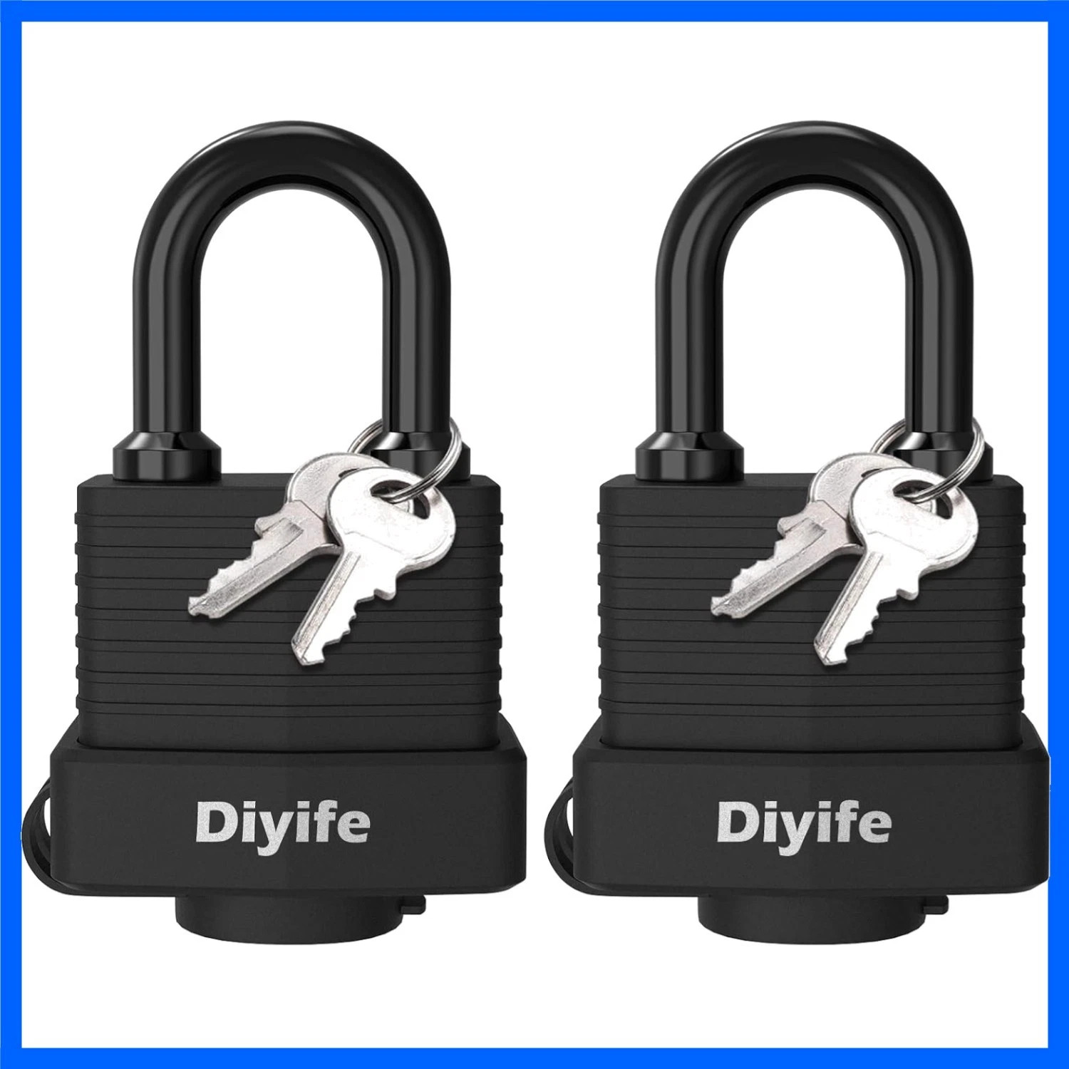 Alloy Steel Heavy Duty Padlocks - Waterproof and Perfect for Indoor/Outdoor Use Alloy Steel Heavy Duty Padlocks - Waterproof and Perfect for Indoor/Outdoor Use