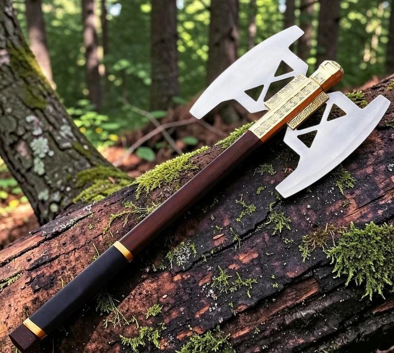 Gimli Axe The Battle Lord Of The Rings Handmade Carbon Steel Axe Fantasy Cosplay Gimli Axe The Battle Lord Of The Rings Handmade Carbon Steel Axe Fantasy Cosplay