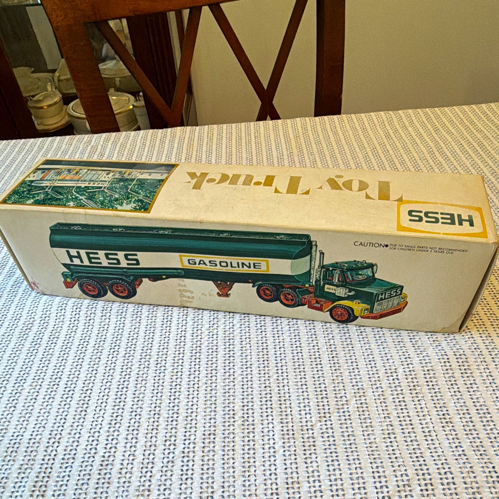 1977 Hess Toy Truck Gasoline Tanker Original Box Vintage Collectible