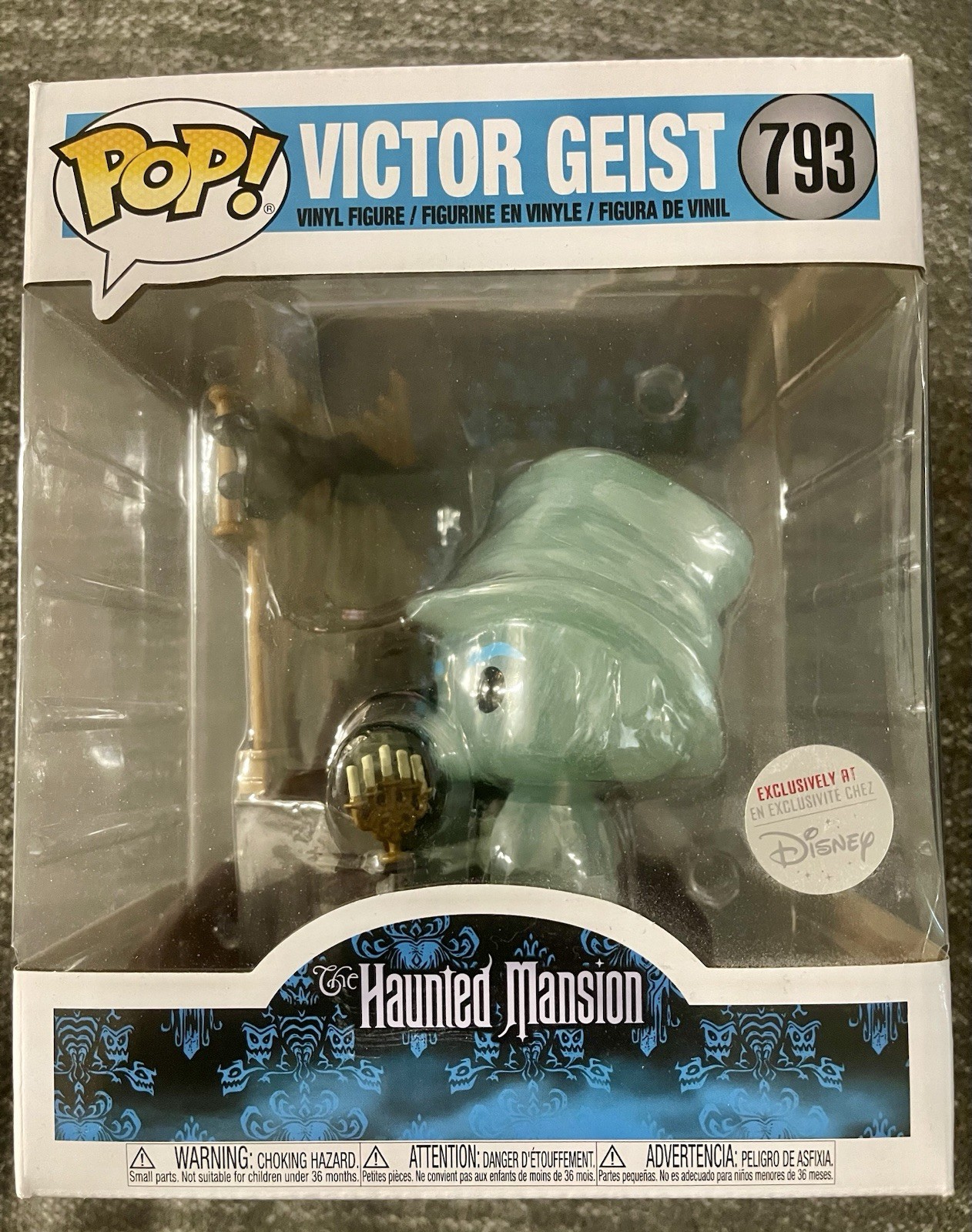 Funko Pop Disney The Haunted Mansion Deluxe Victor Geist Organist Figure #793