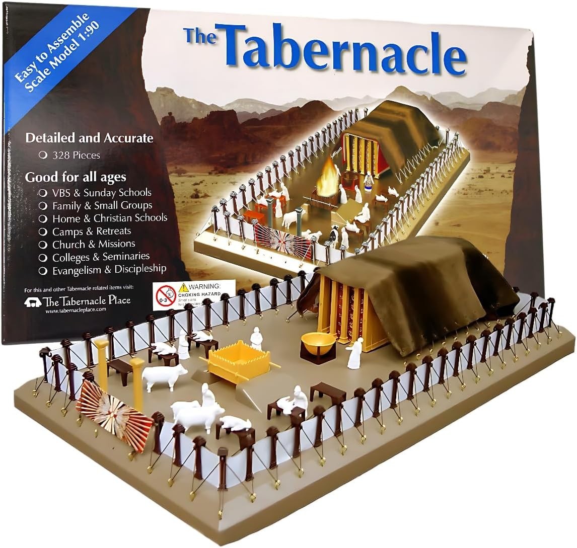 The Tabernacle Model Kit - 328 Piece Educational Build for Religious Families