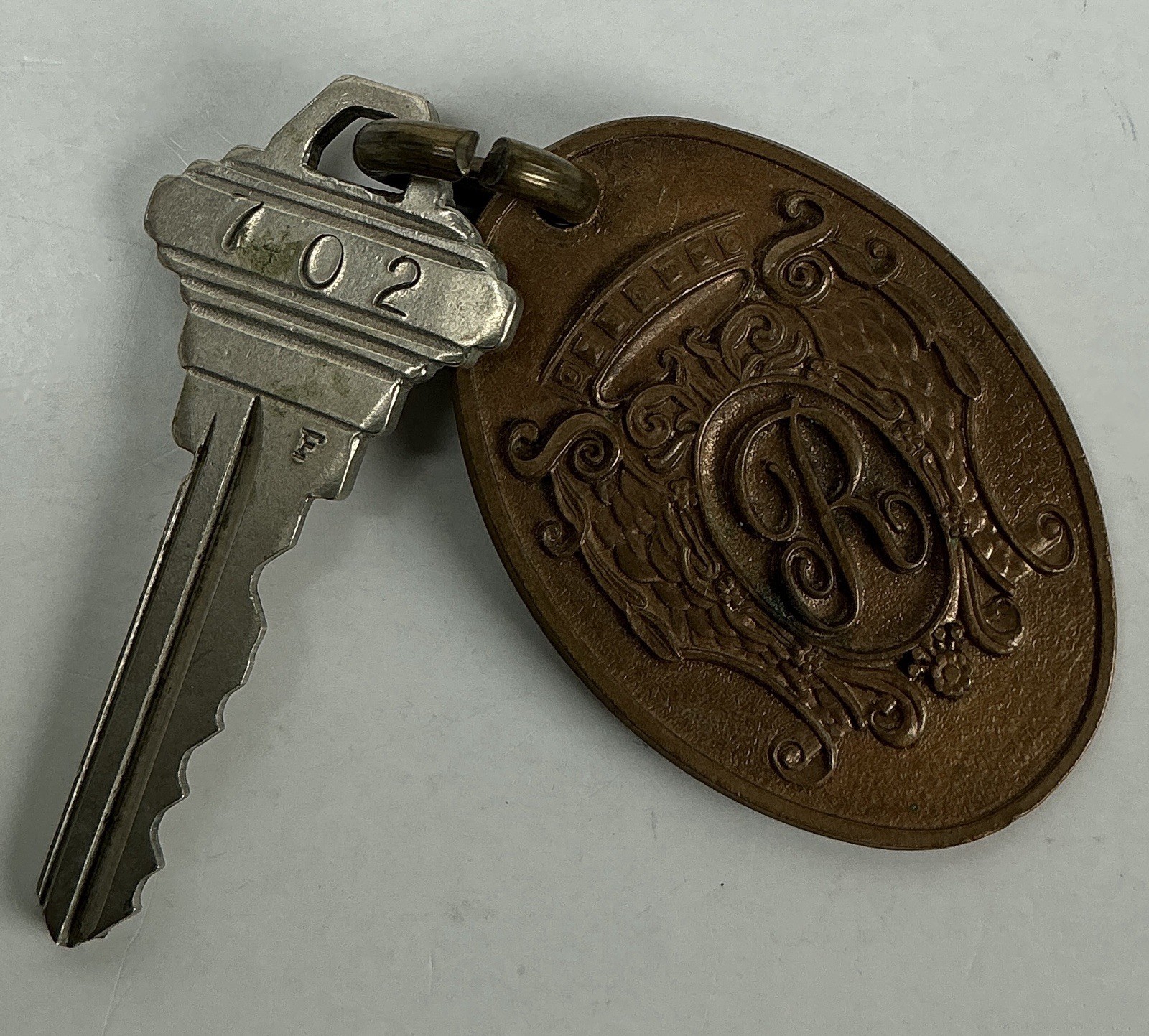 VTG The Regency Hotel Park Ave & 61st St New York, NY Brass Hotel Rm Key Fob 702