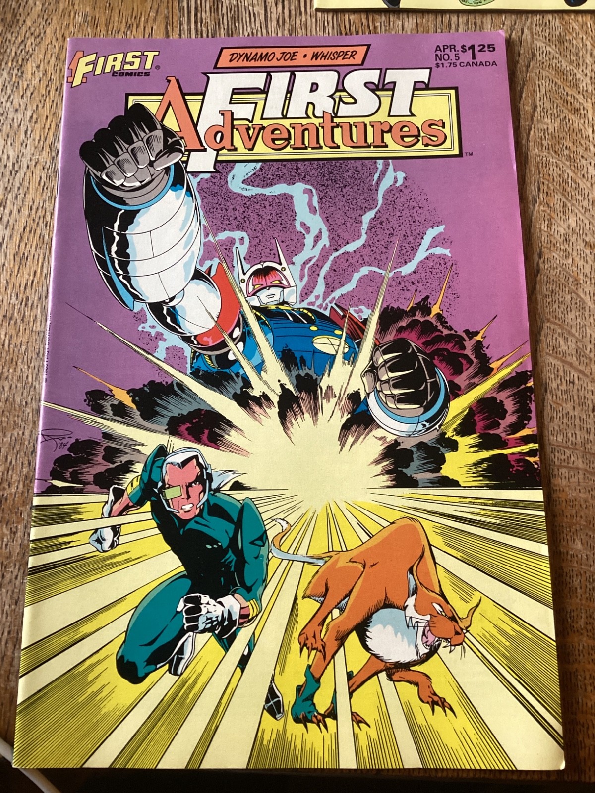 First Comics Copper Age Lot – 4 Books (1984–1988)