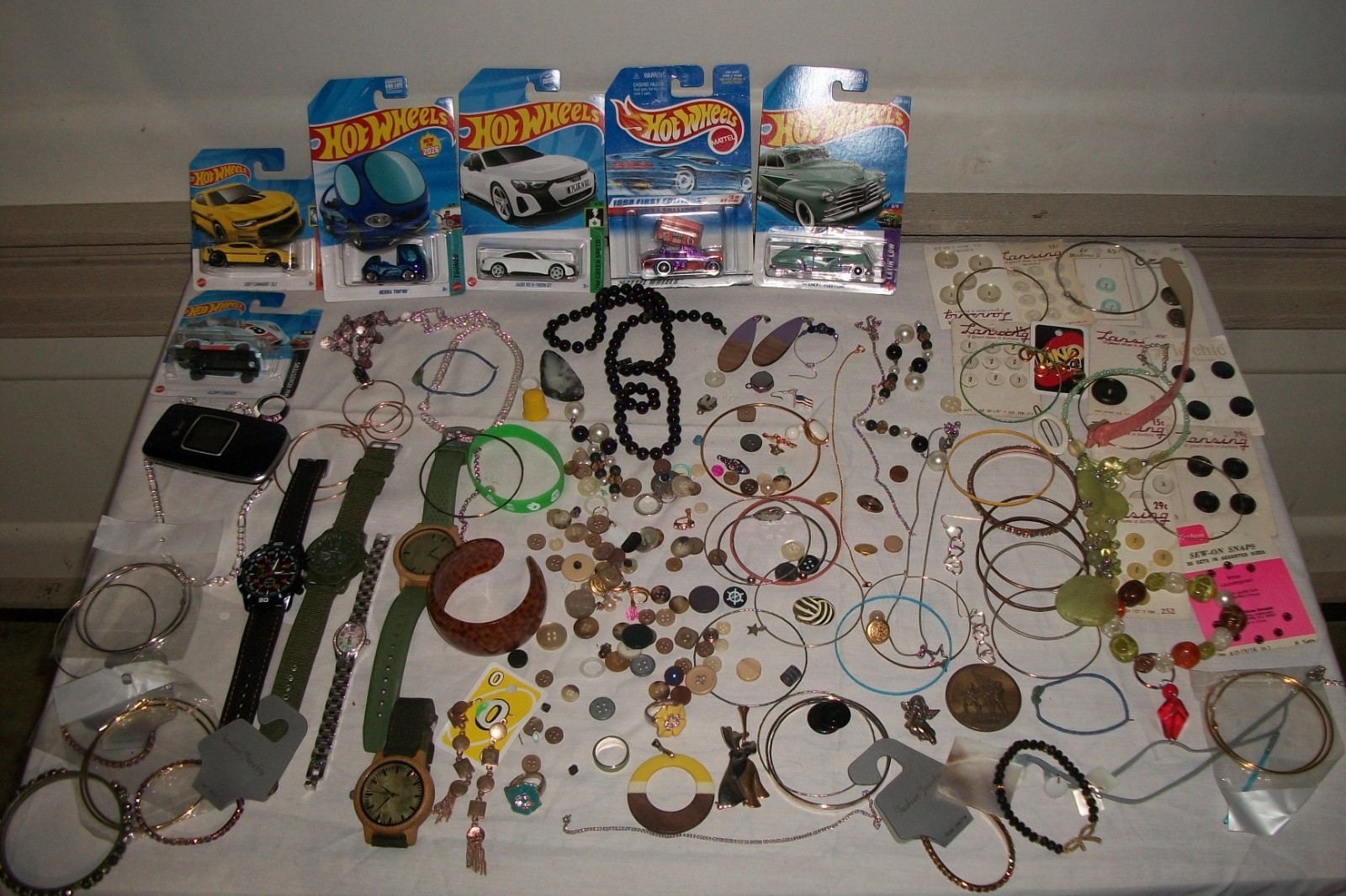 Huge Estate Junk Drawer Lot, New to Vintage Items ,,,FREE SHIPPING
